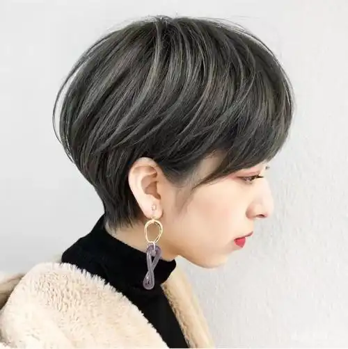 气温渐热,女生清爽又好看的齐耳短发