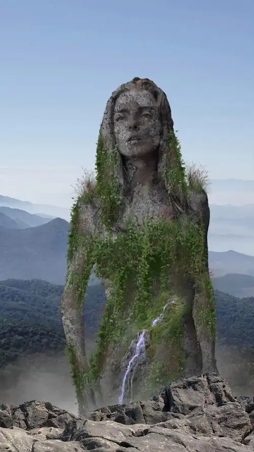 视觉震撼#这鬼斧神工的自然奇景,大气磅礴,你看着像什么?