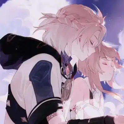 情头一人一半一左一右动漫