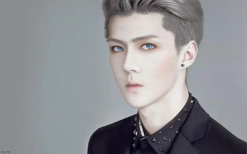 exo最新明星壁纸_那深邃的眼神