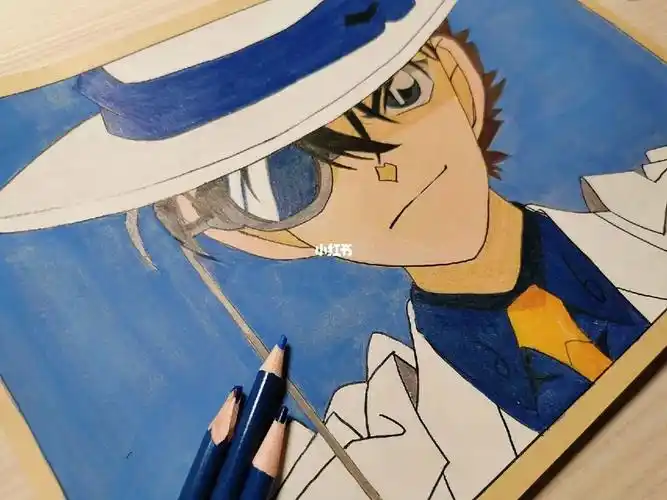 [doge]#怪盗基德  #名侦探柯南  #名侦探柯南手绘  #基德  #绘画摸鱼