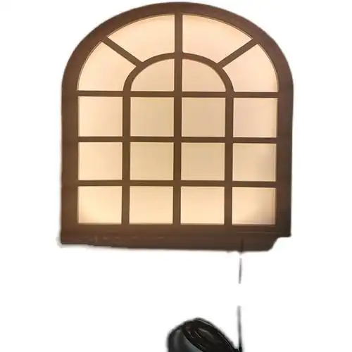 假窗灯箱亚克力装饰壁挂22v电源橱窗窗式过道壁饰