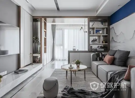 108平两室一厅装修案例108平简约风两居室装修效果图