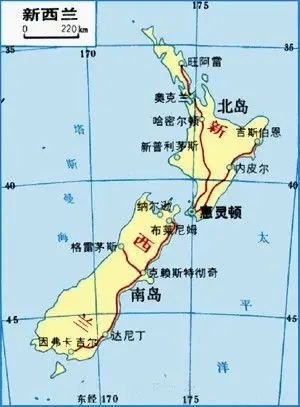 【基督城,位于新西兰南岛东岸,又名