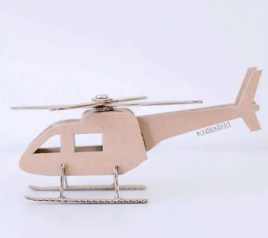 手工制作 #纸箱改造 #飞机 - 抖音