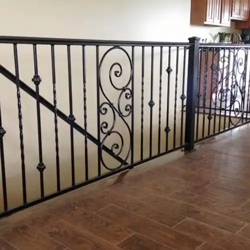 便宜的高品质铁楼梯栏杆栏杆格栅设计