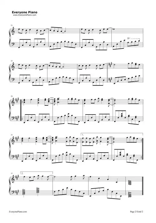 takemehigher钢琴谱v6