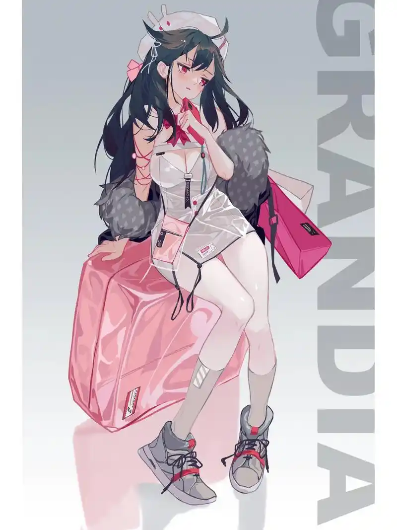 可爱又涩气的美少女!零基础学原画95(图来自网络)#角色设 - 抖音