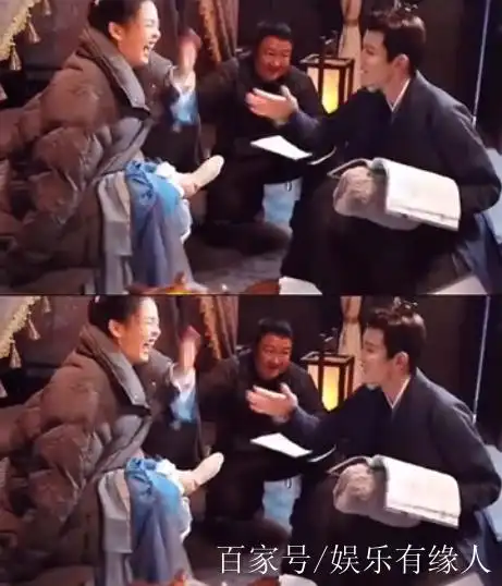 《周生如故》花絮:任嘉伦给白鹿洗脚时对她的称呼,避嫌很到位!