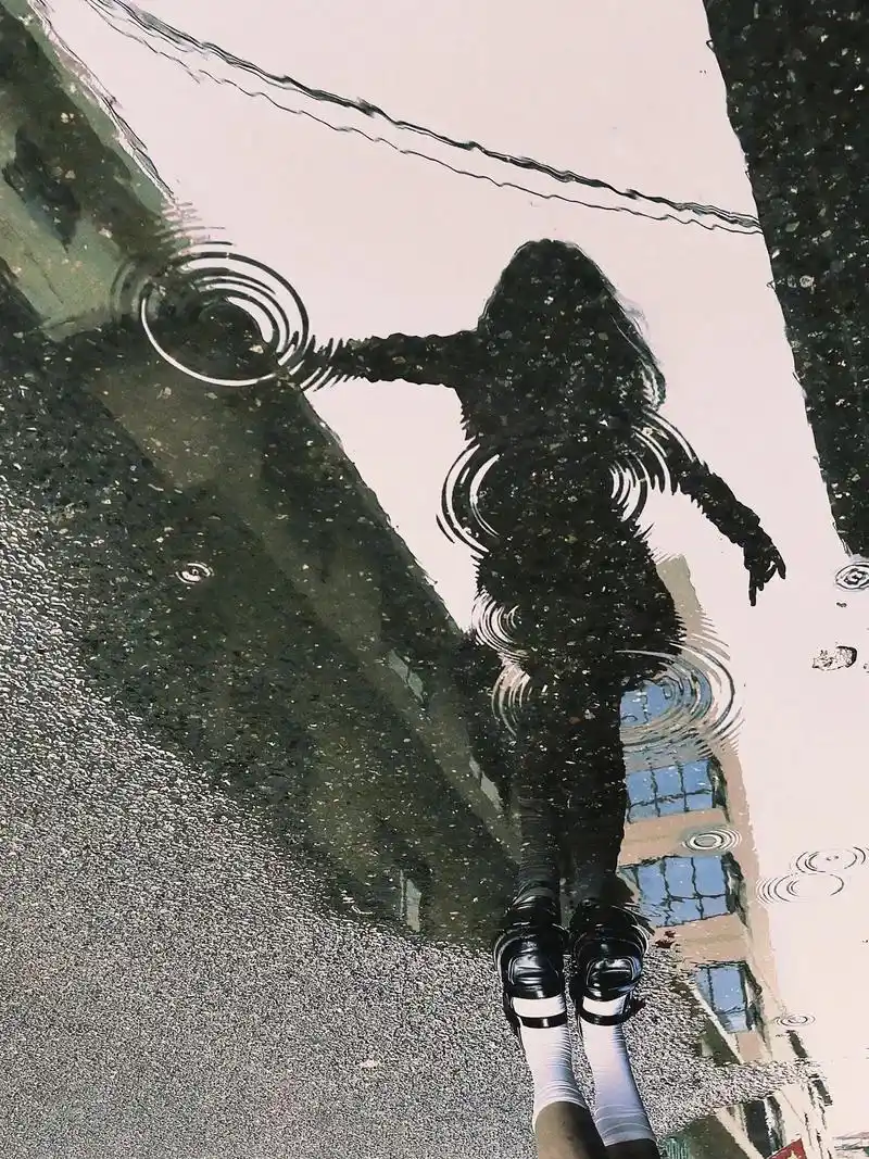 阴天.刚发了一个动图版的水中倒影 刘亦菲们可以参考一下 总之 - 抖音