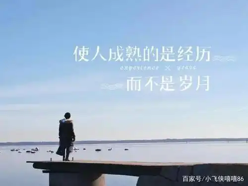 经历何尝不是唯美了一路的成长!