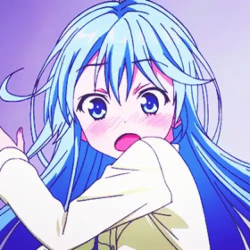 插画动漫 二次元 头像 萌系 女