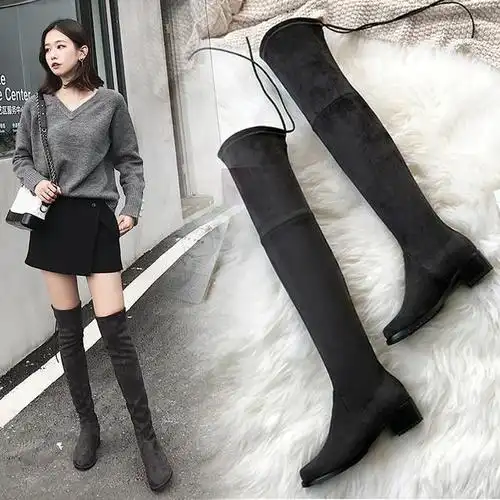 圆头的设计为脚趾留出足够空间,舒适不挤脚,做工十分精细的鞋面,可以