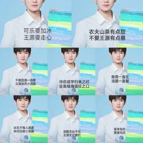 tfboys王源的应援口号
