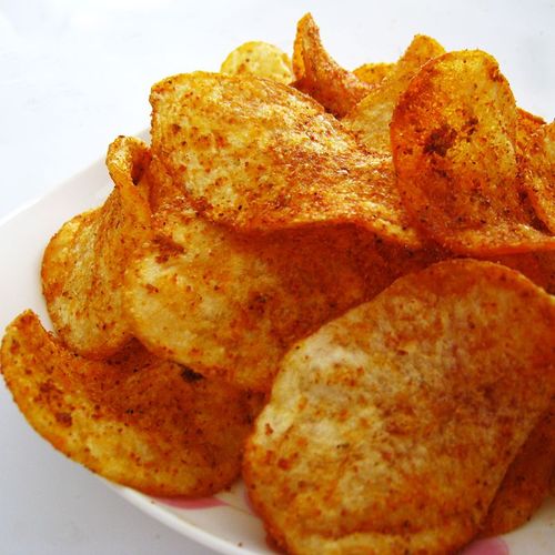 贵州特产 小吃现炸麻辣土豆片 麻辣洋芋片香脆麻辣250克 限区包邮