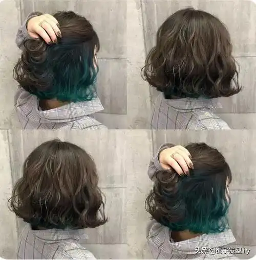 烫哪种头发好看女(最时尚的短烫发图片)(15)