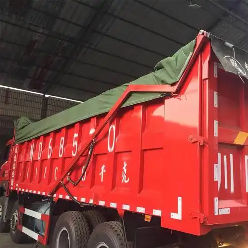 自卸车伸缩篷布自卸车环保盖