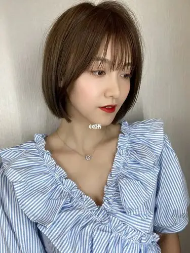 短发 显白发色 番禺染发 短发