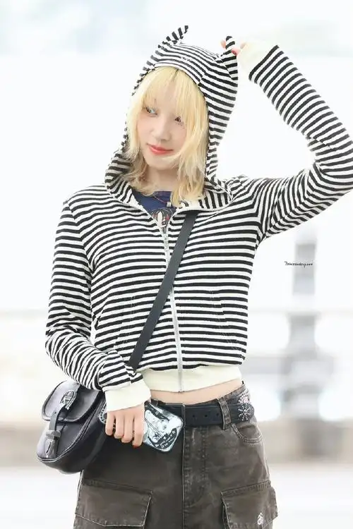 宋雨琦机场小恶魔造型##奔跑吧全员对12的解读