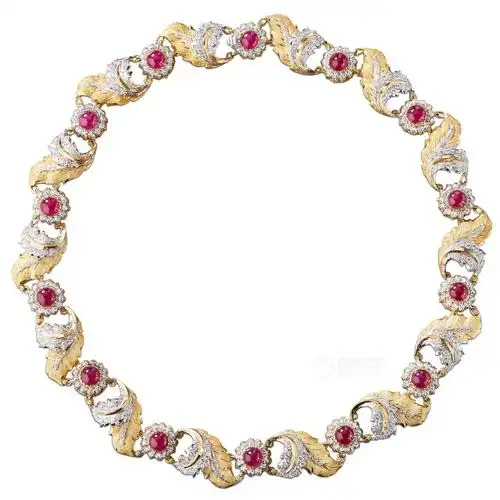 布契拉提vintage古董臻品lamponiesottobosco项链项链12