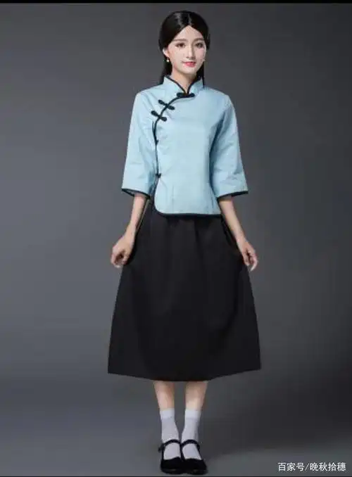 简约之美 民国校服