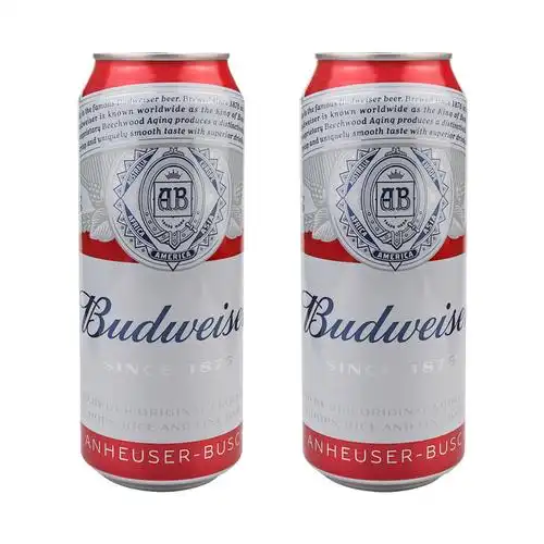 百威啤酒听装500ml*2瓶