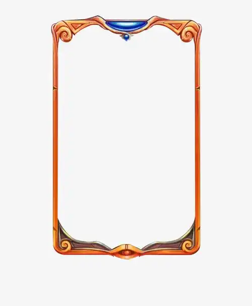 游戏提示 边框 名片卡素材免费下载_觅元素