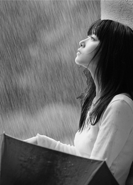 雨中泪