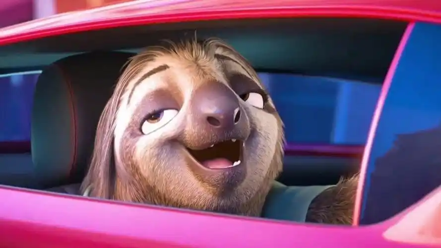 疯狂动物城你见过会飙车的树懒吗