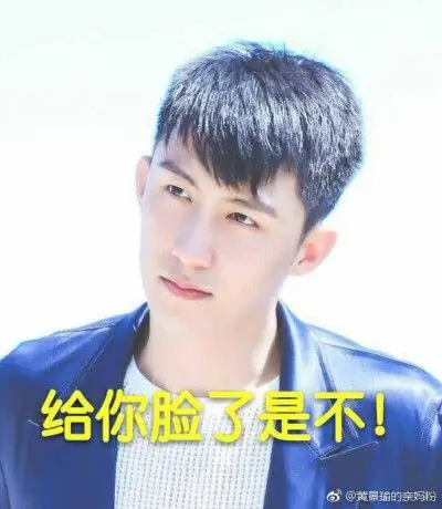 黄景瑜表情