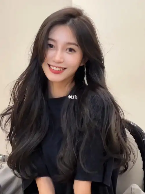 黑发也好看的卷发60韩系浪漫卷