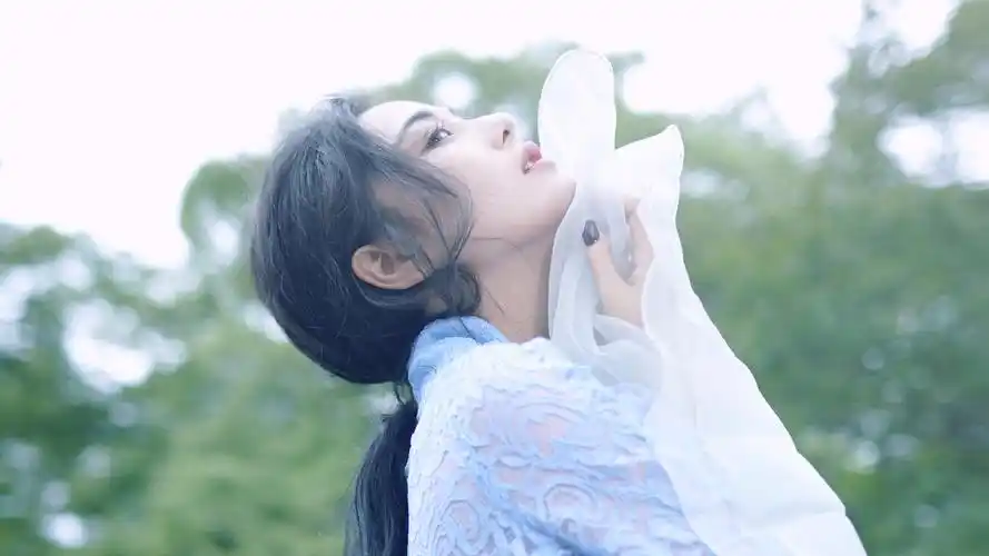 美女明星张馨予清纯写真桌面壁纸下载