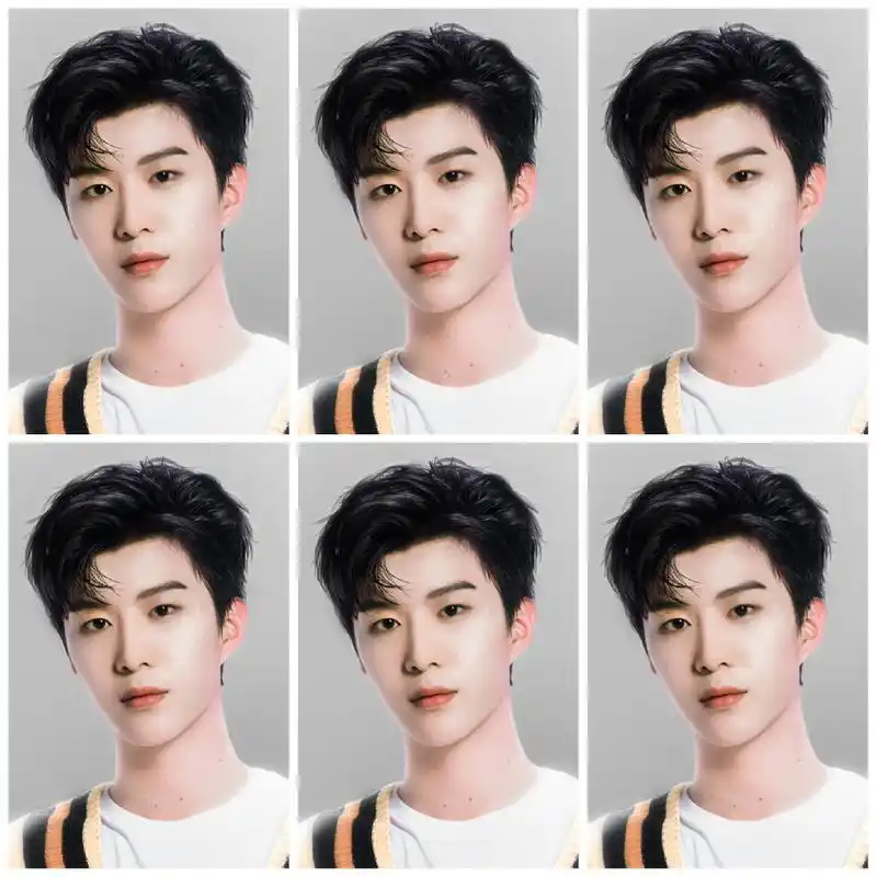 丞丞证件照曝光 眉清目秀的大帅哥浩然正气