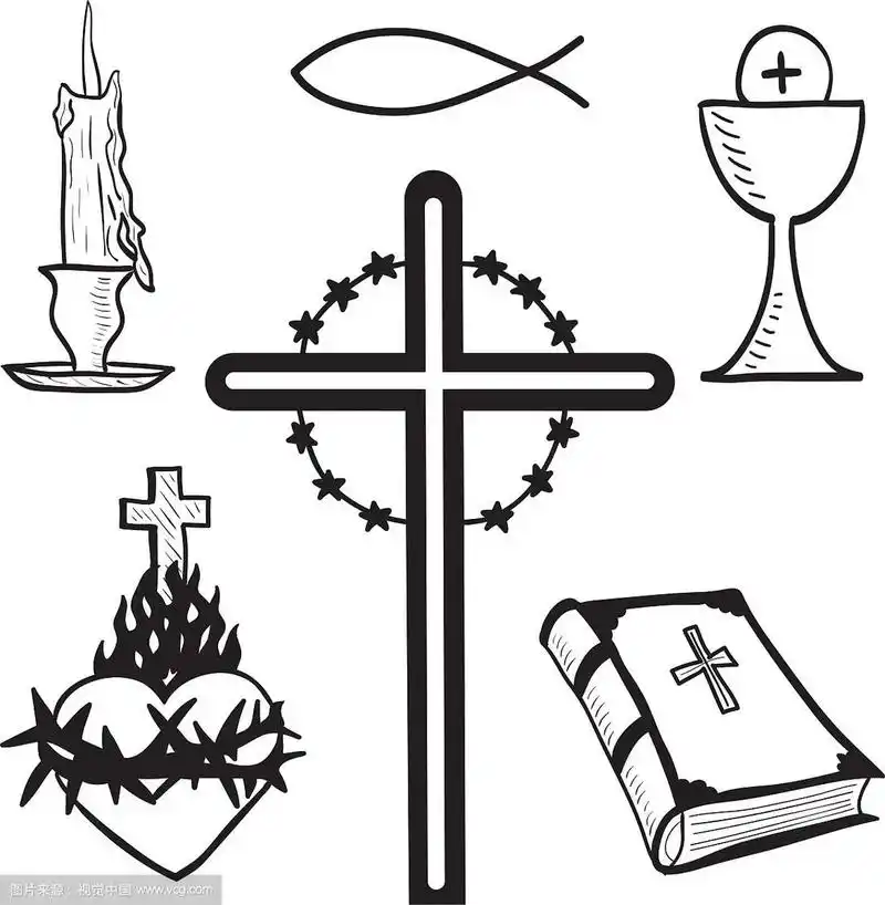 基督教手绘符号