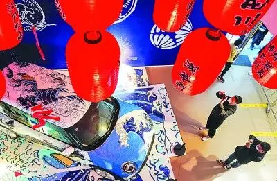 共展出创作于日本江户和明治时代的近百幅浮世绘原版古画