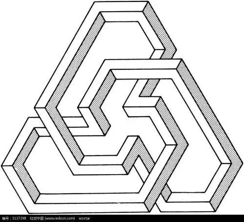 立体图形简笔画立体图形简笔画3d立体图形简笔画2简笔画 手绘 线稿