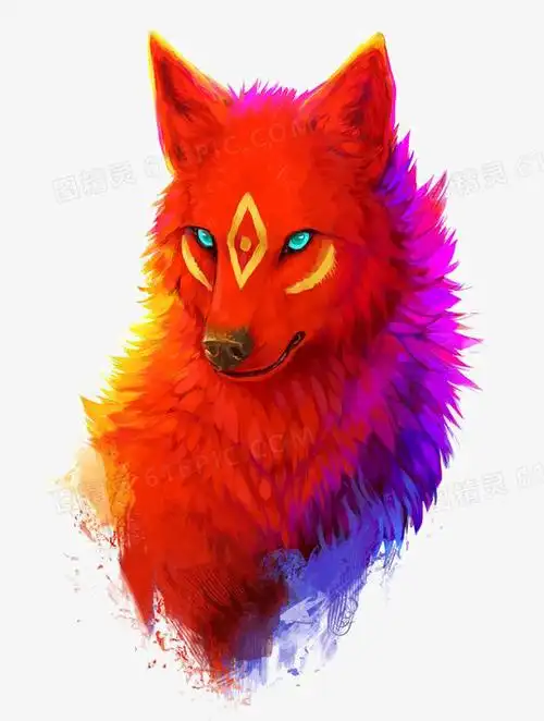 关键词:水彩狼卡通狼狼头动物红色狼图腾图精灵为您提供狼免费下载,本