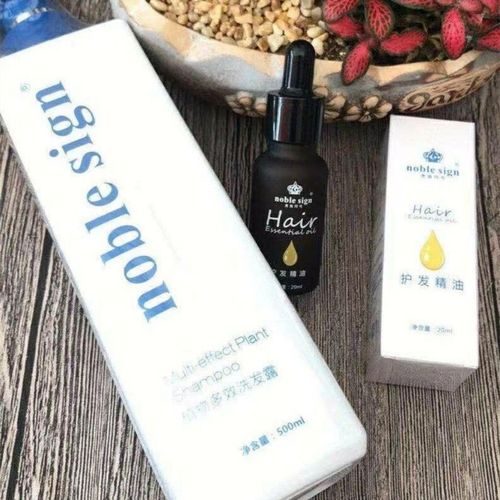 贵族符号二合一防脱发洗发露专用洗发水老牌子去屑止痒送蓬松植物