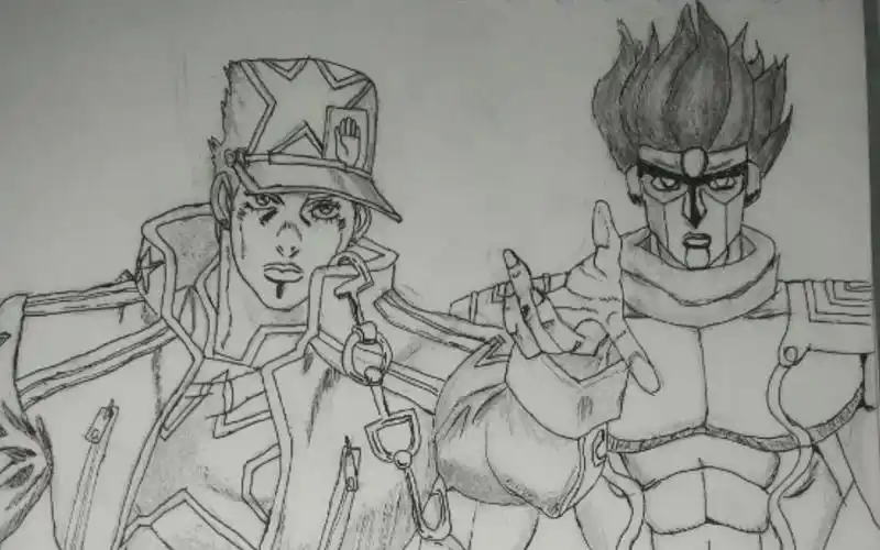 【jojo手绘】空条承太郎