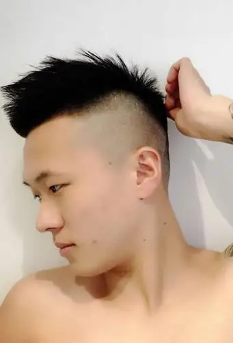 头大男生两边铲短发造型,短发图片,发型图片