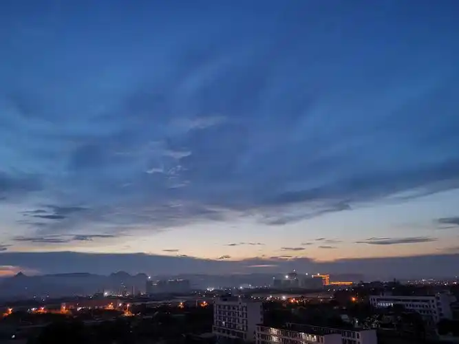 傍晚 - 花粉随手拍夜景 花粉俱乐部