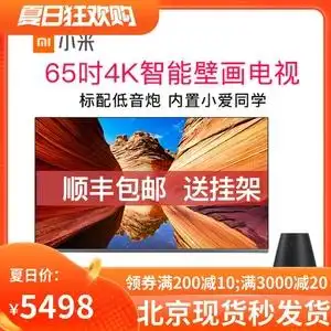 xiaomi/小米 小米电视65英寸壁画版高清人工智能语音网络液晶电视
