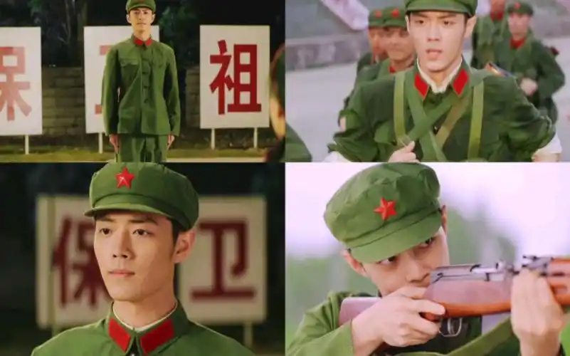顾一野江湖再见7815好爱肖战穿军装
