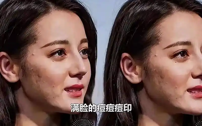 卸妆后认不出的女星,热巴失去女神滤镜,江疏影憔悴双眼无神