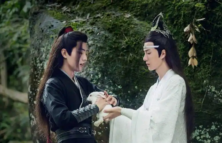 《陈情令》蓝忘机和魏无羡的五个甜蜜瞬间,肖战王一博这对cp我磕_蓝湛