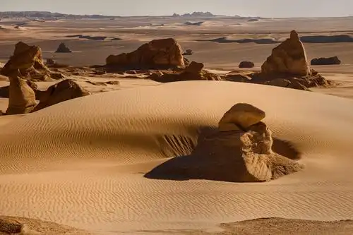 罗布泊无人区风光及人像