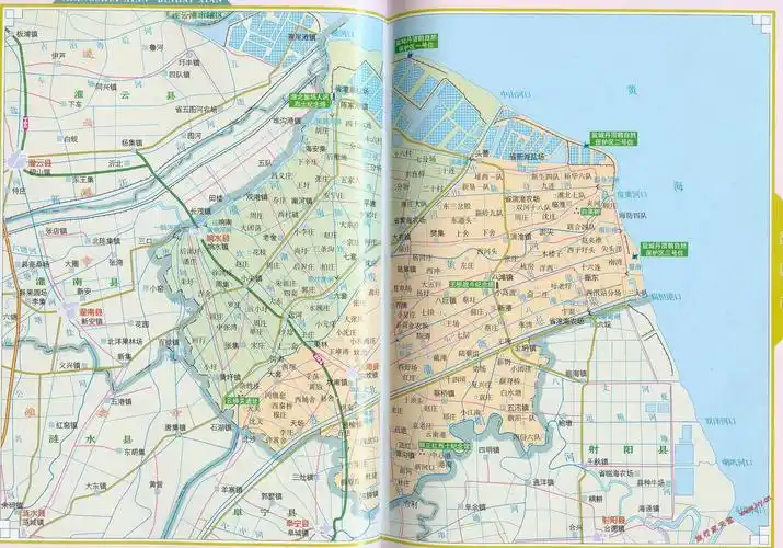 滨海县地图_盐城地图_高清版_下载-政区地图