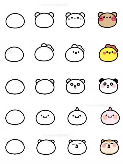 手帐入坑简笔画