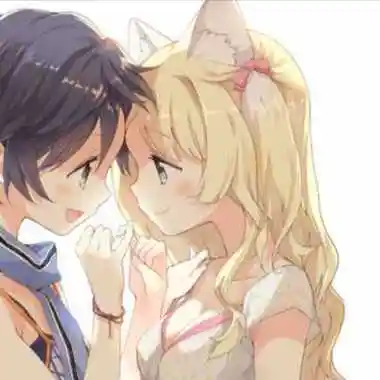 一对两张的二次元爱人qq头像,情侣头像图片-回车桌面