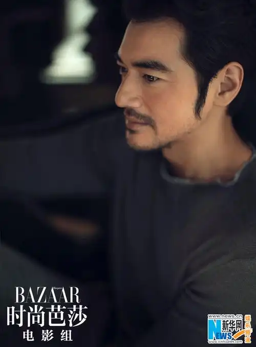 金城武质感大片岁月酿出醇厚气质